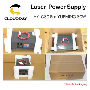 Cloudray HY-C YueMing серии блок питания 80 Вт C80 110V/220V для CO2 лазерная машина