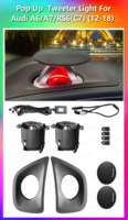 Lumière ambiante intérieure de voiture à commande par application, haut-parleur tweeter décoratif pour Audi A4 A5 A6L A7 Q5 Q7 Q8 C7 C8 Accessoires