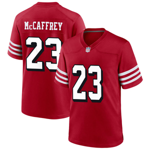 Jersey Red Shadow San Francisco 2026 Kustom, Seragam Sepak Bola Amerika Jahitan Bordir, Pakaian Olahraga Remaja dengan Logo - Product Image 3