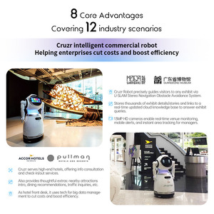 UBTech Robot All-in-one หุ่นยนต์ Ai Service | cruzr พร้อมโมเดล<span class=keywords><strong>ภาษา</strong></span>ขนาดใหญ่และหุ่นยนต์บริการความปลอดภัย E-Skin - Product Image 4