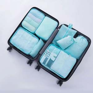 Ensemble de sacs de rangement de voyage épaissis 7 pièces valise vêtements et organisateur de toilette - Product Image 4