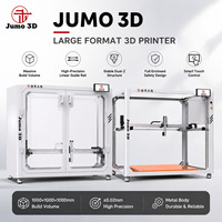 Imprimante 3D FGF à extrudeur unique avec reprise de la impression après coupure de courant, grand volume d'impression, structure robuste JUMO PRO, plateau chauffant, haute vitesse