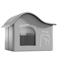 Kühlhaus für Haustiere, Aluminiumfolie-Sandwich-Gitter, solides Sommer-Kühlbett, erhöht, für draußen, abnehmbar, waschbar, für Hunde und Katzen