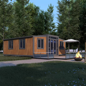 Maison préfabriquée, minuscule et moderne, modulaire, mobile et pliable, en conteneur, maisons préfabriquées portables pour autres salons <span class=keywords><strong>Vente</strong></span> Casas - Product Image 3