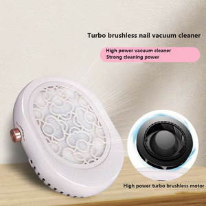 Aspirateur de poussière d'ongles silencieux 45000 tr/min, machine à aspiration puissante, extracteur de poussière professionnel pour manucure en ABS - Product Image 5