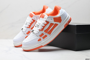 Chaussures de sport décontractées unisexes 2026 Black White <span class=keywords><strong>Bones</strong></span>, polyvalentes en cuir, tendance, pour hommes et femmes - Product Image 6