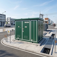 Solution de distribution d'énergie intelligente pour postes de transformation extérieurs triphasés 11kV/35kV avec sortie 400V pour applications industrielles