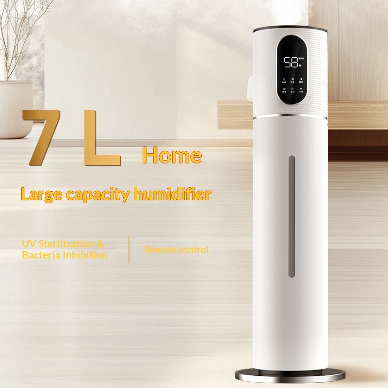 Cross-Border Smart Humidifier Air Humidification Constant Humidity Hydration Aromatherapy Household Use 7L Capacity Top-Fill