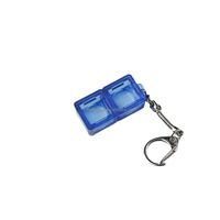 Porte-clés transparent personnalisé à 2/3/4 trous pour interrupteurs de clavier mécanique – Vente directe usine