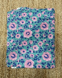 Handmade 100% Organic Cotton Woven Lightweight Soft Printed <b>Block</b> <b>Print</b> Fabric for Boys Running Clothes Dresses Shirts Bags - Product Image 4