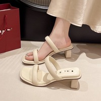 Soldes Exceptionnelles : Sandales Plateformes Été 2026 – Design à Brides, Talon Haut Rétro, Chaussures Élégantes et Tendance pour Femme