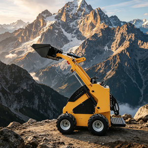 Large Hydraulic Rotating Grapple Mini Skid Steer <b>Track</b> - Product Image 1