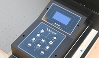 XP600 mesin UV 6090 ukuran dengan pernis UV Printer otomatis pencetakan kayu logam kecepatan tinggi UV Flatbed casing ponsel Printer