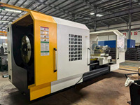 Mesin Bubut Pipa CNC QK1335 dengan Spindle Berongga untuk Pemotongan dan Pembubutan Ulir Pipa Casing dan Tubing di Industri Minyak