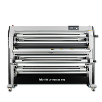 Machine à plastifier professionnelle d'usine LF2300-D4 2300mm/90.55'' à haute vitesse, automatique, pour plastification à froid et à chaud