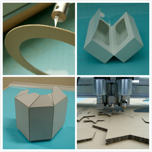 Dao Động Cắt Blade Full Thức Ăn Tự Động Phẳng Kỹ Thuật Số Die Cutter - Product Image 5