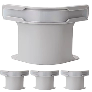 Lot de 4 supports de draps antidérapants, design anti-chute, s'adapte à toutes les tailles de draps, installation facile en une seule fois - Product Image 1