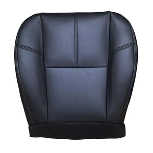 Housse de siège en cuir noir pour le conducteur et le passager pour Chevy Tahoe Suburban Silverado GMC Yukon 07-14 - Product Image 1