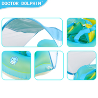 Bouée de natation gonflable pour enfants Doctor Dolphin, double couture, PVC de haute qualité, écologique et sécurisée