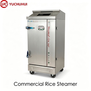 เครื่องนึ่งอาหารสแตนเลสยี่ห้อ Yuchuhui แบบตู้ สำหรับใช้ในเชิงพาณิชย์ พร้อมระบบควบคุมอุณหภูมิอัจฉริยะ ใช้สำหรับนึ่งข้าวและ<span class=keywords><strong>ขนมปัง</strong></span> - Product Image 1