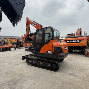 รถขุดขนาดเล็ก Doosan DX60 1.5 ตัน พร้อมบุ้งกี๋ขุดขนาด 0.12 ลบ.ม. อุปกรณ์ก่อสร้างมือสอง DX60 DX80 DX100 - Product Image 1