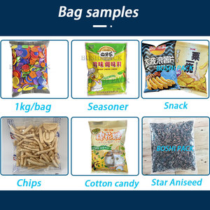 Tự động dọc đôi đầu điện tử kết hợp Quy mô 5kg 10 kg trọng lượng điền niêm phong máy đóng gói cho gạo - Product Image 3