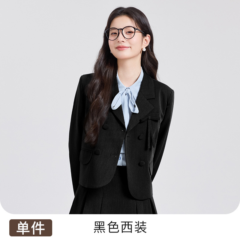 black suit