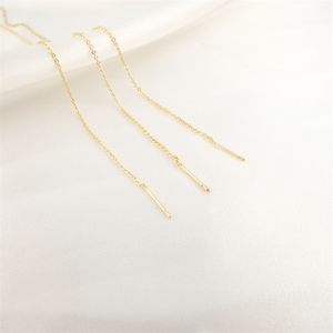 Catene per la creazione di <span class=keywords><strong>gioielli</strong></span> in ottone placcato oro 18k <span class=keywords><strong>gioielli</strong></span> aleaccessori mobile regolabile bracciale O catene - Product Image 4