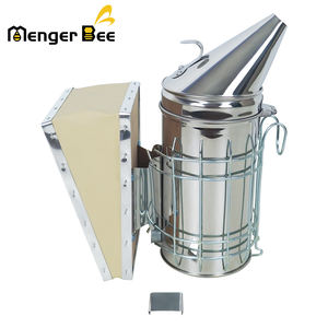 Usine prix de gros abeille gardien fumeur abeille pistolet fumeur manuel abeille fumeur acier inoxydable - Product Image 6