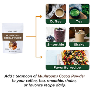 <span class=keywords><strong>Poudre</strong></span> de <span class=keywords><strong>cacao</strong></span> instantanée OEM sans caféine biologique latte de <span class=keywords><strong>cacao</strong></span> <span class=keywords><strong>non</strong></span> <span class=keywords><strong>sucré</strong></span> <span class=keywords><strong>poudre</strong></span> de <span class=keywords><strong>cacao</strong></span> aux champignons - Product Image 6