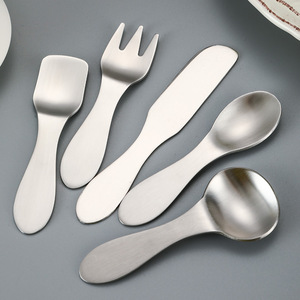 304 Mini Thép không gỉ Flatware Set món tráng miệng dao nĩa và muỗng bạc trẻ em của thiết lập dao kéo - Product Image 3
