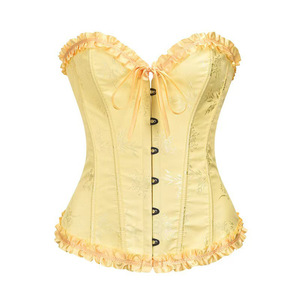 Corsets en dentelle de style européen et américain en gros, sexy, avec bretelles adhésives, gainants, soutien abdominal et pectoral, corsets ajustés - Product Image 3