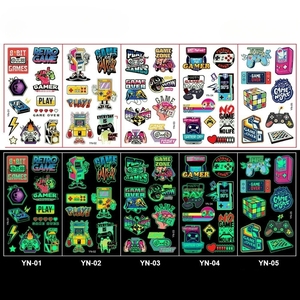 <span class=keywords><strong>Tatuaggi</strong></span> temporanei per auto per bambini trasporto camion bagliore in <span class=keywords><strong>tatuaggi</strong></span> scuri adesivi veicolo da costruzione forniture per feste di compleanno F - Product Image 3