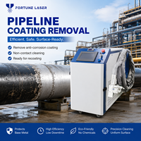 Machine industrielle de décapage de revêtements au laser pour le décapage des couches anticorrosion des pipelines, système de nettoyage au laser à fibre continue