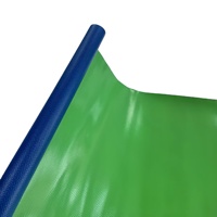 Bâche en PVC tissée enduite pour bassin à poissons, bassin commercial pliable pour aquaculture, tissu imperméable pour élevage agricole