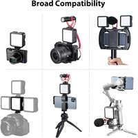 Ulanzi VL49 Lumière d'appoint LED pour appareil photo 5500K CRI95+ Rechargeable 2000mAh Luminosité réglable Portable Mini pour photographie et vlogging