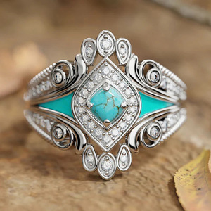 Anello Bohemien Vintage da Donna, Gioiello Artistico di Tendenza per le Dita - Product Image 1