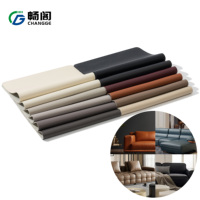 Supplier OEM Kulit Sintetis PU Tahan Lama Ramah Lingkungan Anti-Deformasi untuk Pembuatan Sofa, Furnitur, dan Tas