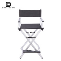 Chaise Haute Pliante Professionnelle de Maquillage en Tissu Oxford Haute Qualité avec Structure en Aluminium, Modèle Fauteuil de Réalisateur
