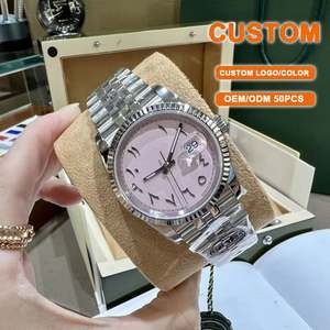 Reloj Mecánico Automático Deportivo de Lujo de la Mejor Calidad, Acero Inoxidable 904L, Números Arábigos, Resistente al Agua, Luminoso - Product Image 1