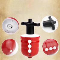 Toupie Lishine Fidget Spinner en PVC avec LED Flash et Musique, Jouet Amusant pour Enfants de 2 à 14 Ans, Vente en Gros