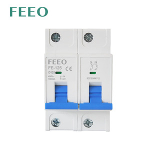 Pour disjoncteur Miniature FE-125 FEEO 1P 2P 3P 4P AC MCB CE 230V/415V 125A capacité de coupe maximale 10kA Icu DIN Rail Mounti - Product Image 5
