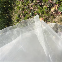 HDPE Tuinnet, beschermingsnet voor fruitbomen, planten, groenten, bosbessenstruiken, plantenrijen, scherm