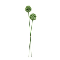 Tige d'allium artificielle de 58 cm, boule d'allium artificielle pour la décoration intérieure, mariage