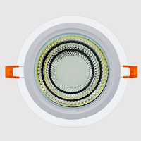 Plafonnier encastré Ultra fin à LED, luminaire d'intérieur pour hôtel, 3/5/7/9/12/20/30W
