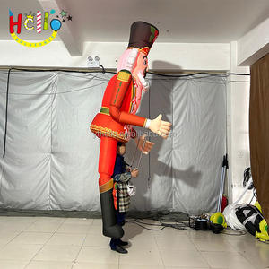 BONJOUR Costume de Noël Gonflable Marche Marionnette Parade <span class=keywords><strong>Casse</strong></span>-<span class=keywords><strong>Noisette</strong></span> Gonflable <span class=keywords><strong>Soldat</strong></span> - Product Image 4