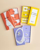Cartes cognitives personnalisées imprimées pour les tout-petits avec papier recyclable et boîte de rangement