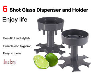 6 verres à liqueur distributeur et support whisky bière <span class=keywords><strong>alcool</strong></span> liqueur casier à vin accessoires <span class=keywords><strong>de</strong></span> bar jeux <span class=keywords><strong>de</strong></span> fête outils à boire - Product Image 5