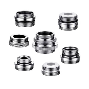 Kit de 7 Adaptadores Macho/Hembra para Conectar Filtro de Agua, Manguera de Jardín, Desviador, Aireador de Fregadero de Cocina, Adaptador de Grifo de Latón - Product Image 1