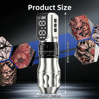 Machine à tatouer sans fil à course réglable électrique, moteur haute performance, jetable, au lithium, vente en gros, ODM OEM